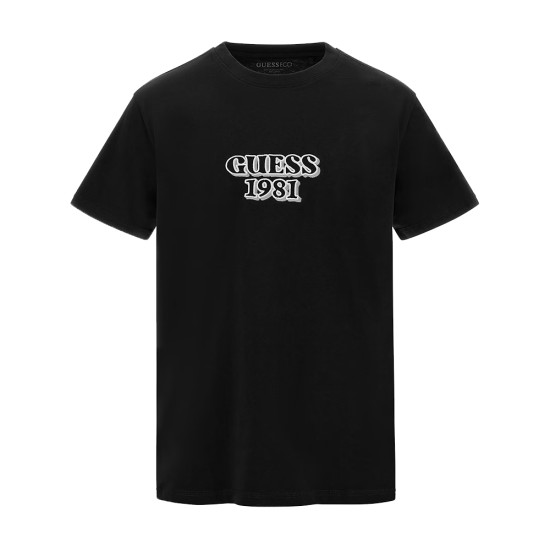 Guess Ανδρική κοντομάνικη μπλούζα Embro Box Logo Tee